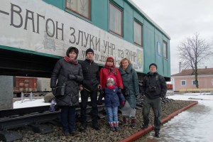 Вагон-музей воссоединения УНР и ЗУНР, Фастов